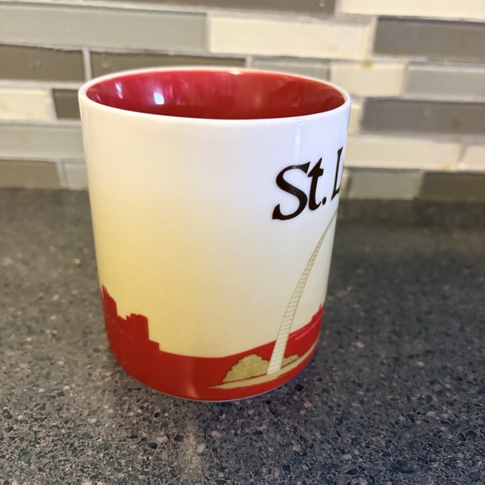 Starbucks St Louis USA Collectors Series 2009 16 oz Coffee Cup Mug - Picture 3 of 6